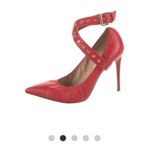 Valentino Garavani pumps , leather , red , 7